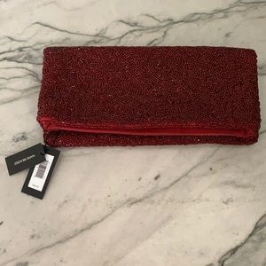 Banana Republic hand beaded clutch!